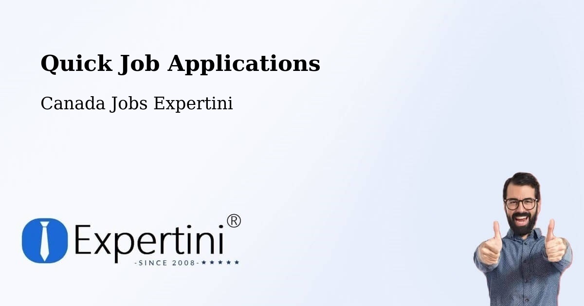 Quick Apply Feature – Moncton - Canada Jobs Expertini
