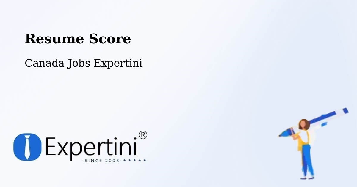 Resume Score & Job Description Match Tool – Moncton - Canada Jobs Expertini